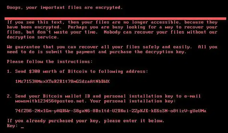 petya ransomware ransom demand